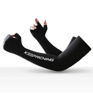 Spring Summer Sleeves Cycling Cuff for Men Sports Outdoor Camouflage Cool Glove Women Arm Sleeves Sun Protection Ice Silk Warmer