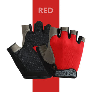 Weightlifti Gym Gloves Fitness Training Fingerless Men Women Bodybuilding Exercise Sports Gloves Cycling Anti Slip Breathable