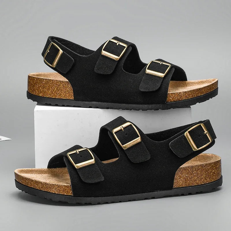 Man Shoes for Men 2024 Men's Casual Sandal Man Summer Slippers Original Men's Sandals Models Flat Sandals Mens Soft Sandles Sale