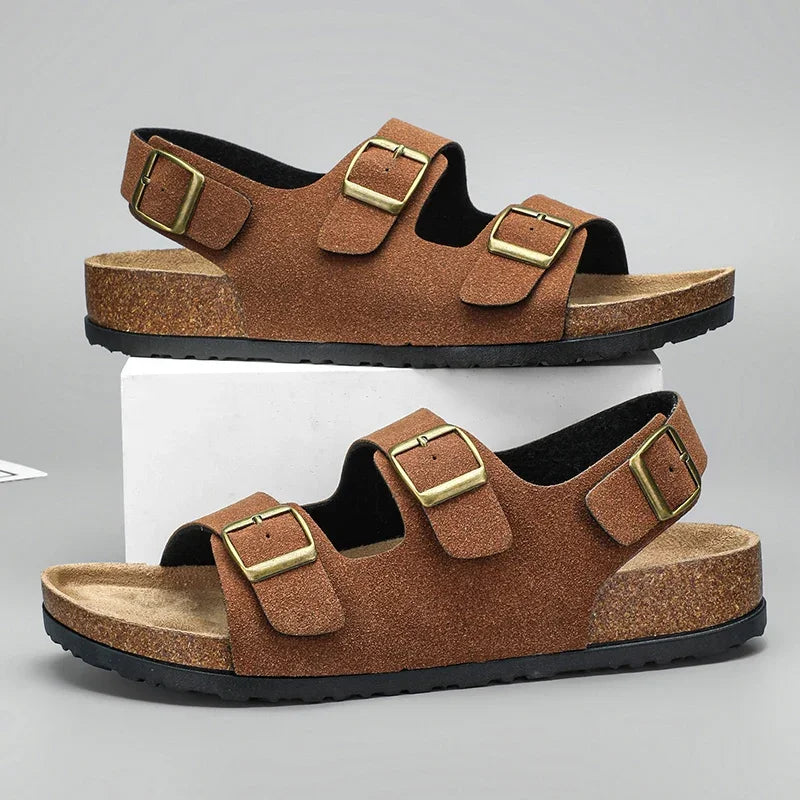 Man Shoes for Men 2024 Men's Casual Sandal Man Summer Slippers Original Men's Sandals Models Flat Sandals Mens Soft Sandles Sale