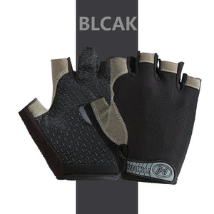 Weightlifti Gym Gloves Fitness Training Fingerless Men Women Bodybuilding Exercise Sports Gloves Cycling Anti Slip Breathable
