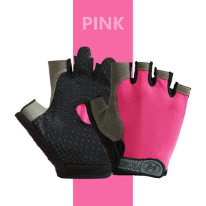 Weightlifti Gym Gloves Fitness Training Fingerless Men Women Bodybuilding Exercise Sports Gloves Cycling Anti Slip Breathable