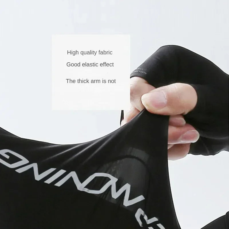 Spring Summer Sleeves Cycling Cuff for Men Sports Outdoor Camouflage Cool Glove Women Arm Sleeves Sun Protection Ice Silk Warmer